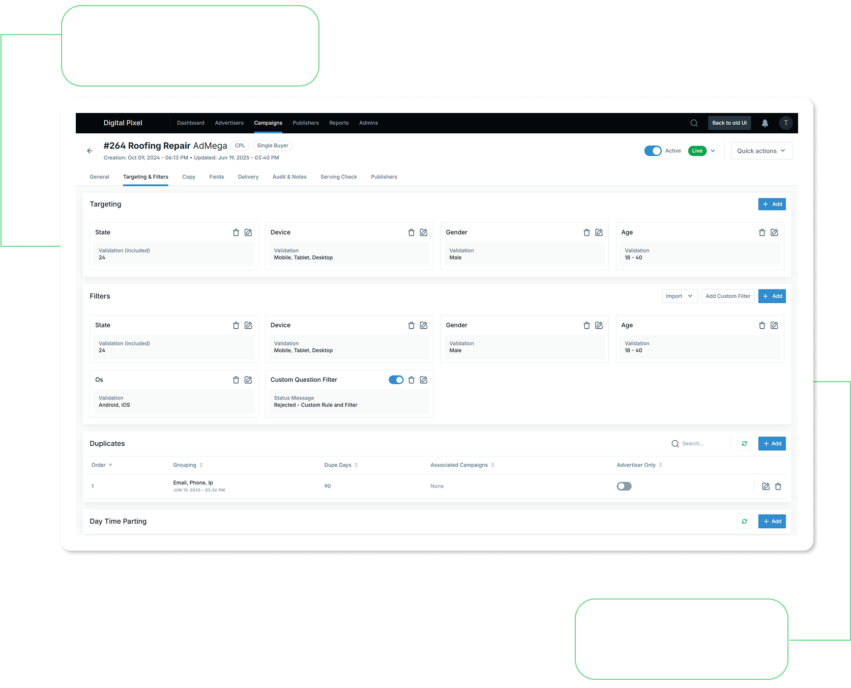 Image Dashboard Lead Management